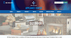 Desktop Screenshot of nwnaturalappliances.com